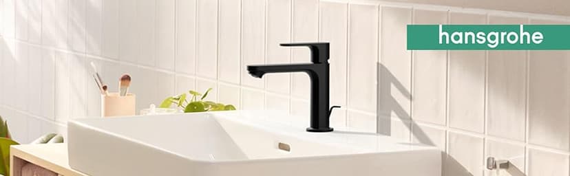 hansgrohe Rebris S Widespread Bathroom Sink Faucet in Chrome, 72530001