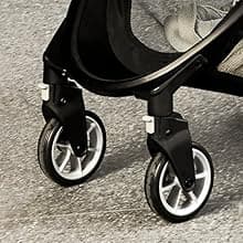 Baby Jogger City Tour 2 Ultra-Compact Carry-On Approved Travel Stroller in Pitch Black Lightweight Easy Fold Ideal for Traveling and Everyday Adventures