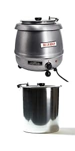 SYBO SR-CP-100B Commercial Grade Stainless Steel Percolate Coffee Maker Hot Water Urn for Catering, 100-Cup 16 L, Metallic