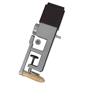 Grain Mill Wheat Flour Grinder, Stainless Steel Metal Burrs (Hand Crank Grain Mill)