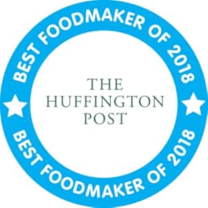 Baby Brezza One Step Baby Food Maker Deluxe – Auto shut Off, Dishwasher Safe Cooker and Blender to Steam + Puree Organic Food for Infants + Toddlers - Set of 3 Pouches + 3 Funnels