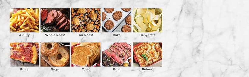 Ninja Air Fryer & Toaster Oven | Foodi Series, XL Pro Air Oven Kitchen Countertop Convection | 10-in-1 Functions | Fits a 5-lb Chicken & Sheet Pan of Vegetables | 1800 Watts | Stainless Steel | DT201