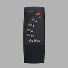 duraflame® Electric Log Set 1,000 Sq Ft Infrared Heater, Faux Logs Insert with LED Flames for Existing Fireplaces, Crackling Sounds, Remote Control Included