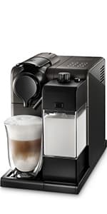 Nespresso Lattissima One Original Espresso Machine with Milk Frother by De'Longhi, Silky White