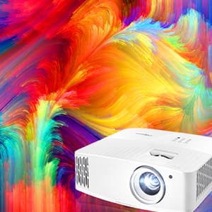 Optoma UHD35X Technology 3600-Lumen UHD 4K DLP Projector - White