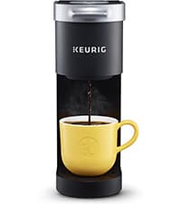 Keurig K-Mini Single Serve K-Cup Pod Coffee Maker, 6 to 12oz Brew size, with Cord Storage, Perfect for Small Spaces, Black