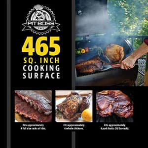 Pit Boss PB440D2 Wood Pellet Grill, 440 SERIES, Black