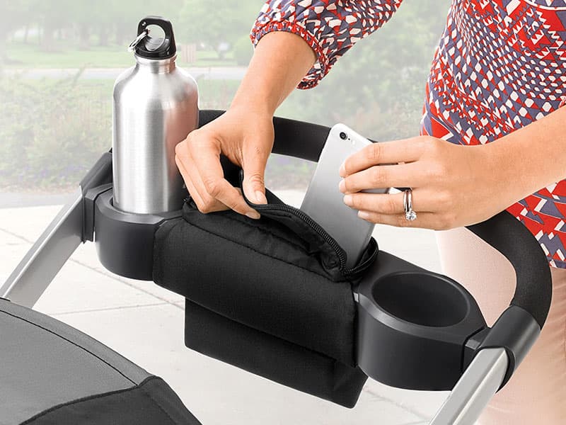 Chicco BravoFor2 Standing/Sitting Double Stroller - Iron | Black/Grey