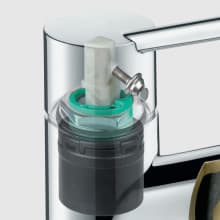 hansgrohe Joleena Transitional 1-Handle 1 8-inch Tall Bathroom Sink Faucet in Brushed Nickel, 04771820, 1.2 GPM