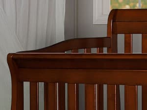 Dream On Me Jayden 4-in-1 Mini Convertible Crib And Changer in Storm Grey, Greenguard Gold Certified, Non-Toxic Finish, New Zealand Pinewood, 1" Mattress Pad