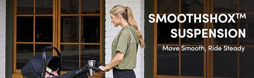 BOB Gear Wayfinder Travel System, Infant Car Seat and Stroller Combo, Nightfall