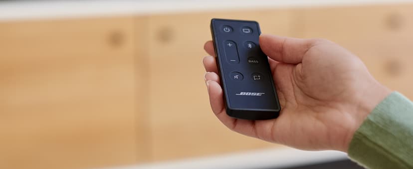 Bose TV Speaker - Soundbar for TV with Bluetooth and HDMI-ARC Connectivity, Black, Includes Remote Control