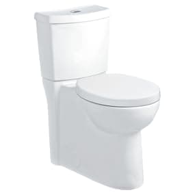 American Standard 2795204.020 Studio Two-Piece Toilet, 43.61 in wide x 25.50 in tall x 34.25 in deep, White