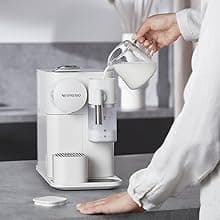 Nespresso Lattissima One Original Espresso Machine with Milk Frother by De'Longhi, Silky White