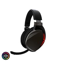 ASUS Gaming Headset ROG DELTA | Headset with Mic and Hi-Res ESS Quad-DAC | Compatible Gaming Headphones for PC, Mac, PS4, Xbox One | Aura Sync RGB Lighting,Black