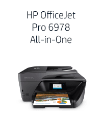HP OfficeJet Pro 6978 All-in-One Wireless Color Printer, HP Instant Ink, Works with Alexa (T0F29A)