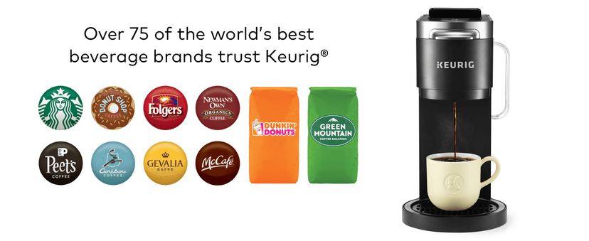 Keurig K-Duo Plus Single Serve & Carafe Coffee Maker, Multi-Position 60oz Removable Reservoir, Programmable Auto Brew Carafe, Black