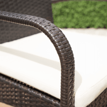 Christopher Knight Home Abigal Outdoor Cast Aluminum Dining Set, 9-Pcs Set, Shiny Copper Finish