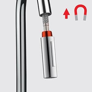 hansgrohe Talis Loop Chrome Commercial Kitchen Faucet, Kitchen Faucets with Pull Down Sprayer, Faucet for Kitchen Sink, Chrome 04700005