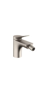 hansgrohe 75010821 Vivenis 80 with Pop-Up Drain, Brushed Nickel 1.2 GPM Single Hole Bathroom Faucet