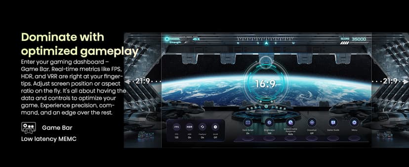 Hisense 85-Inch Class QD7 Series QLED 4K UHD Google Smart TV (85QD7N, 2024 Model) - QLED, Native 144Hz, Motion Rate 240, Direct Full Array, Game Mode Pro, Alexa Compatibility