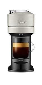 Nespresso Vertuo Coffee and Espresso Maker by Breville, Matte Black with Aeroccino Milk Frother