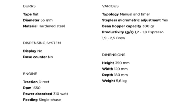 Eureka Mignon Silenzio 55 Espresso Grinder | 55mm Burrs | Stepless | Timed Dosing | Chrome