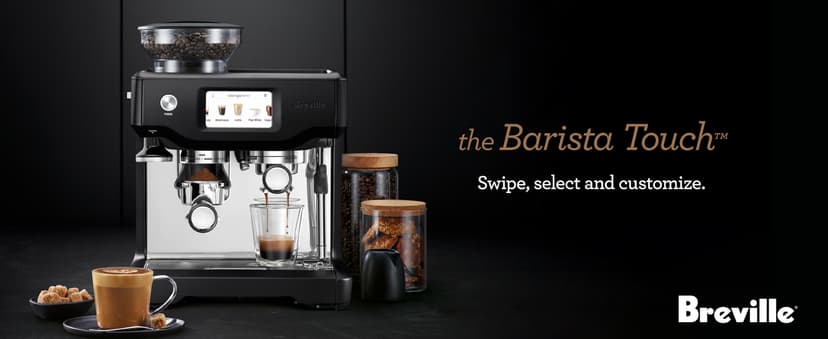 Breville Barista Touch Espresso Machine BES880BTR, Black Truffle