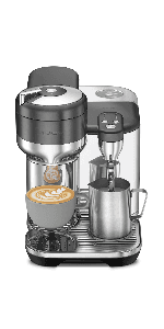 Nespresso Breville Vertuo Creatista BVE850BSS, Brushed Stainless Steel