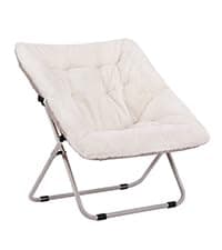 Lazy Chair and Ottoman, Large Accent Lounge Chair with Armrests and a Side Pocket, Modern Leisure Upholstered Sofa Reading Armchair with Footrest for Bedroom, Living Room, Dorm Rooms, Office