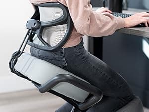 VIVO DRAGONN DN-CH Kneeling Chair, Metal, Black, One Size Fits All