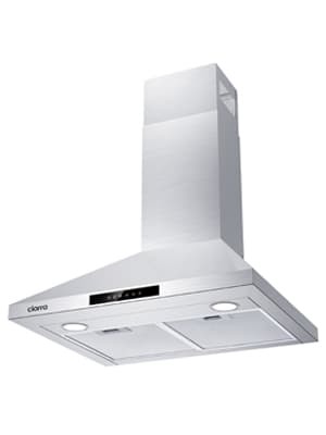 CIARRA Range Hood 30 inch 760m3/h Ductless Stove Hood Vent for Kitchen in Stainless Steel, Ducted and Ductless Convertible
