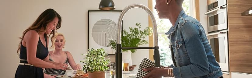 American Standard 612AA001.020 Compact Cadet 3, One-Piece Toilet with Slow-Close Seat and Wax Ring, Elongated Front, Left-Hand Flush, White, 1.28 gpf