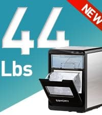 EUHOMY Nugget Ice Makers Countertop, Pebble Ice Maker Machine with 35lbs/24H Soft Ice, Self-Cleaning Sonic Ice Maker with Ice Scoop&Basket, Pellet Ice Maker for Home/Kitchen/Office(Stainless Steels)