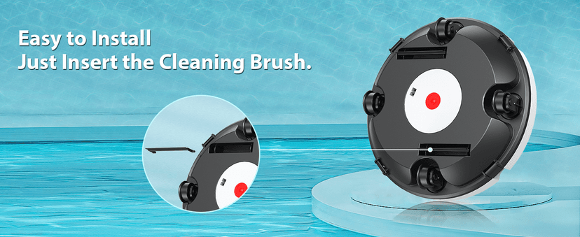 S100 Cordless Robot Pool Cleaner, Last 130Min, 18° Slope Angle, Automatic Pool Vacuum for Above Ground Pools, Self-Parking Pool Cleaner with Filter Basket, Pool Robot Up to 1100 sq.ft