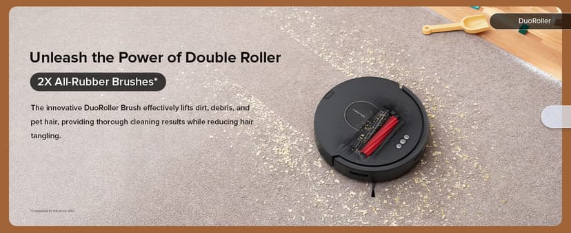 roborock Q5 Max+ Robot Vacuum with Self-Empty Dock, Upgraded from Q5+, 5500 Pa Suction, DuoRoller Brush, Hands-Free Cleaning for up to 7 Weeks, PreciSense LiDAR Navigation, App & Voice Control