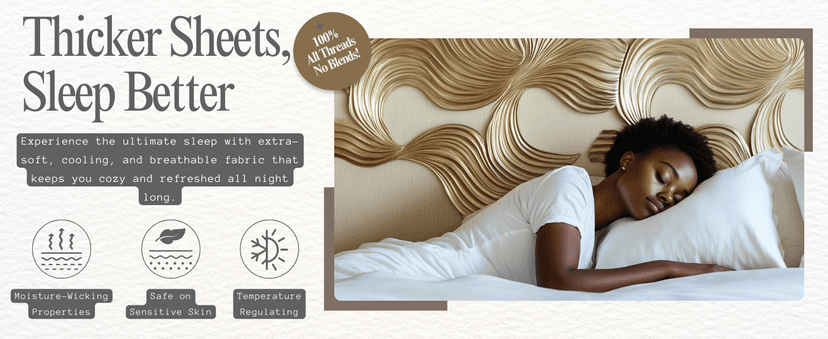 100% Certified Egyptian Cotton Sheets - 1200 Thread Count Egyptian Cotton Sheets Queen Size Bed Set Deep Pockets, 4PC Queen Sheet Set Luxury Bed Sheets Fits up to 18' Mattress (ND,Q)