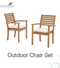 OC Orange-Casual Stackable Patio Dining Chairs Set of 4, Outdoor Acacia Wooden Chairs w/Armrest & Removeable Fabric Cushion, for Porch, Backyard, Garden, Indoor, Beige