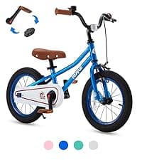 RoyalBaby Kids Bike EZ Freestyle Training Free Balance to Pedal Easy Learning Bicycle, 12-18 Inch for Toddlers to Big Kids