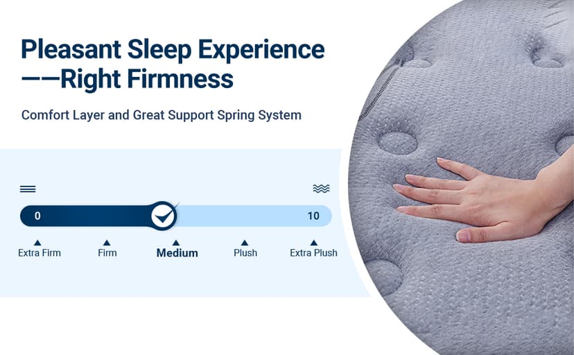 Avenco Hybrid Mattress in a Box Full, 12 Inch Pocket Spring and Gel Memory Foam Mattress for Full Size Bed, Medium Firm, Edge Support, CertiPUR-US Certified