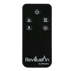 Dimplex Revillusion Electric Fireplace Log Insert - 20 Inch Faux Wooden Logs, Plug in Electric Heater; Remote Control Included - Supplemental Zone Heat | Model #RLG20