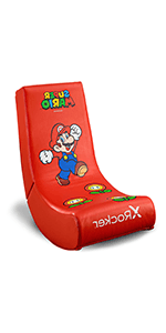 X Rocker Video Gaming Floor Rocker Chair, Built-in Audio, College Dorm Essentials for Guys and Girls, Gamers, Bedroom, Dorm Room Essentials, Foldable