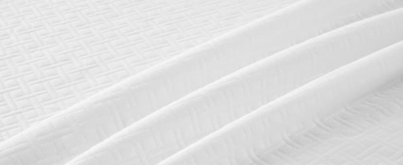100% Waterproof Queen Mattress Protector, Breathable Bamboo Rayon Mattress Cover with 8”-21” Deep Pocket, Noiseless Cool 3D Air Mattress Cover, Hypoallergenic & Odor Resistant