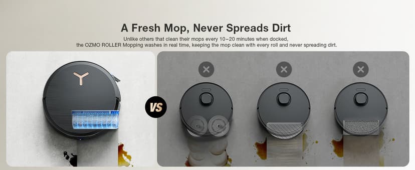 ECOVACS DEEBOT X9 PRO Omni Robot Vacuum and Mop, Blast™ 16,600Pa Suction, OZMO Roller Instant Self-Washing Mopping, ZeroTangle™ 3.0, Triple Lift System, AI Smart Navigation, Hands-Free Omni Station