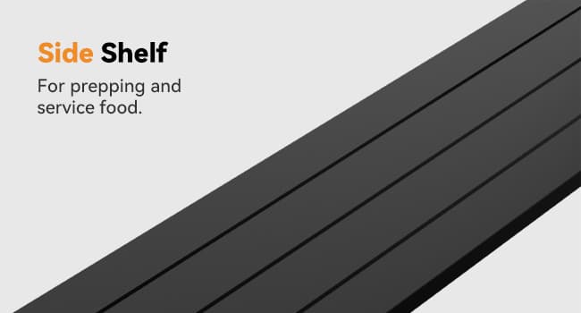 Hardtop Grill Gazebo 6'x12'with Side Shelf, Outdoor Gazebo with Bottle Opener & Hooks, Grill Canopy with Sturdy Rustproof Design for Backyard, Garden, Patio,Black