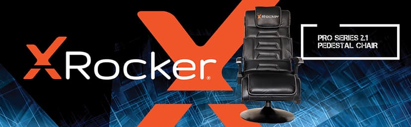 X Rocker PC Computer Gaming Desk Chair, Built-in Audio, College Dorm Essentials for Guys and Girls, Gamers, Bedroom, Dorm Room Essentials, Foldable