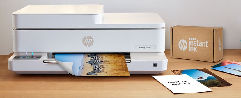HP Envy 6555e Wireless All-in-One Color Inkjet Printer, Print, scan, Copy, Duplex Printing Best-for-Home, 3 month Instant Ink trial included (714N5A)