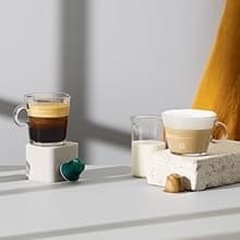 Nespresso Essenza Mini Espresso Machine by Breville with Milk Frother,20.3 fl oz, Piano Black