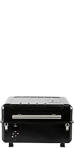 Traeger Grills TFB30KLF Tailgater 20 Portable Electric Wood Pellet Grill and Smoker – Foldable Legs, 6-in-1 Versatility, 300 sq. in. Cooking Space for Tailgating, Camping, and Outdoor BBQ
