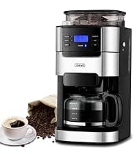 Gevi Espresso Machine 20 Bar High Pressure,Compact Espresso Maker with Milk Frother Steam Wand,Cappuccino,Latte Maker with Adjustable Shot Volume for Home,Gift for Mom and Dad